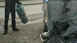 Лучан покарають за підкинуте сміття в чужий смітник (фото) 