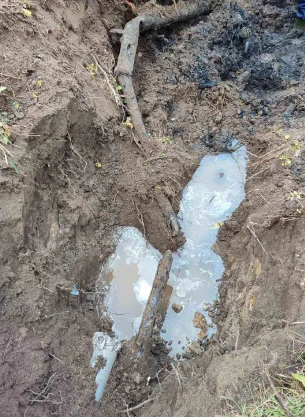 На Камінь-Каширщині люди лишилися без газу через водія екскаватора