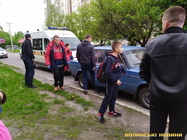 У Луцьку школярка потрапила під авто (фото)