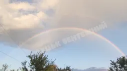🌈 У Луцьку – аномалія: над небом простягнулася подвійна веселка (фото)