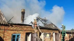 У Луцькому районі загорілась господарська будівля (фото)