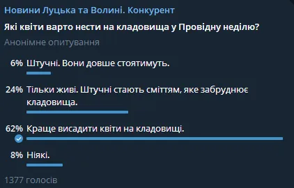 Садять на могилі чи несуть букети: якими квітами лучани прикрашають кладовища