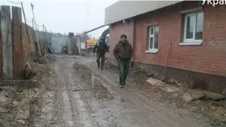 У Луцьку провчили водія, який забруднив дорогу біля вокзалу (фото)