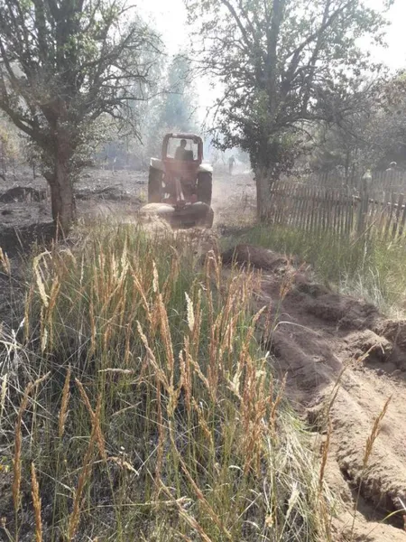 На Волині через спалювання сухої трави згоріли дві хати (фото)
