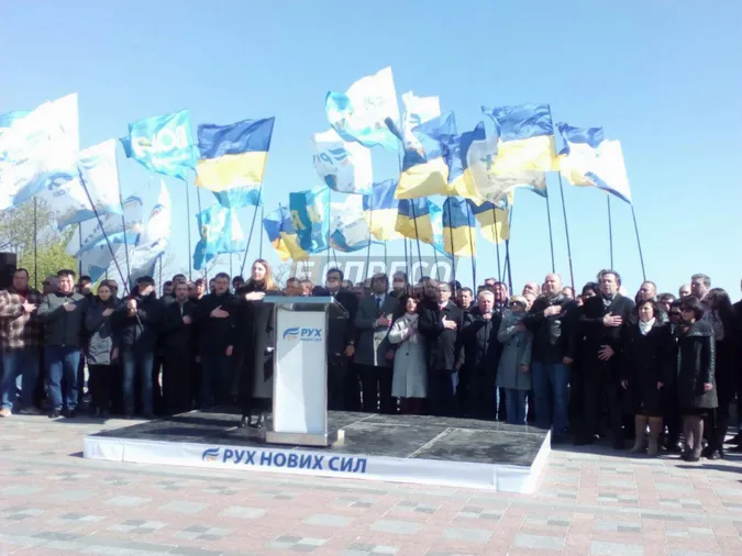 «Рух нових сил» Саакашвілі об'єднався із ще однією партією