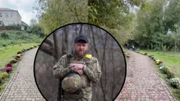 У Луцьку блогер висадив алею хризантем на честь загиблого воїна (відео)