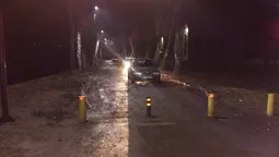 Луцьким парком блукав автомобіль і не міг знайти виїзд (фото) 