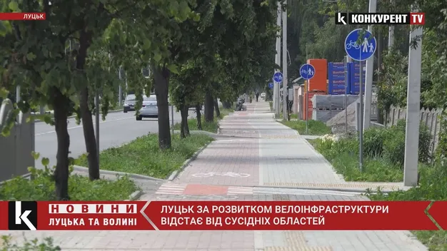 Луцьк відстає за розвитком велоінфраструктури від обласних центрів. Що робити? (відео)