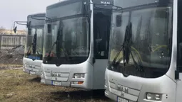 У Луцьку з'явилися сім новеньких автобусів MAN (фото)