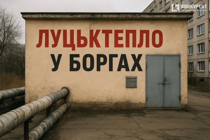 ДКП «Луцьктепло» – по вуха у боргах: що там коїться (фото)