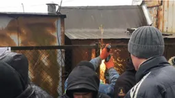 Демонтаж на Старому ринку стартував: підприємці перешкоджають (фото)