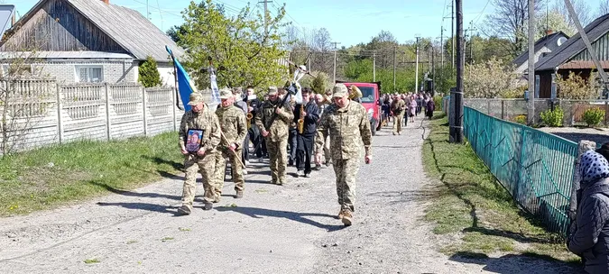 У Маневичах попрощалися із захисником Андрієм Сидоруком (фото)