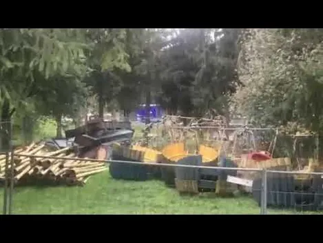 Луцький парк залишився без «Колеса огляду» (відео)