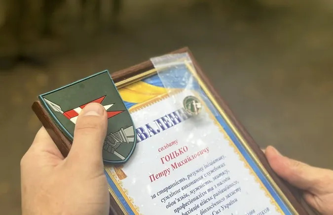 Доктор хімічних наук зі столичного вишу служить і консультує у 14-й ОМБр (фото)