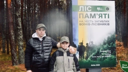На Волині висадили «Ліс пам’яті» на честь загиблого воїна-лісівника Миколи Курана (фото)