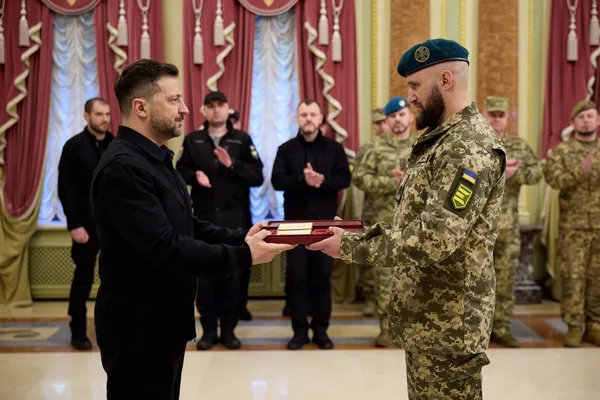 Прикордонник з Волині Олександр Оліфіренко отримав звання Героя України (фото)