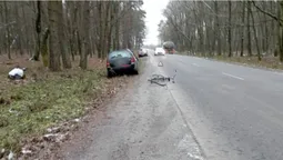 Велосипедист помер у лікарні: поліція шукає свідків ДТП поблизу села Борохів (фото, відео)
