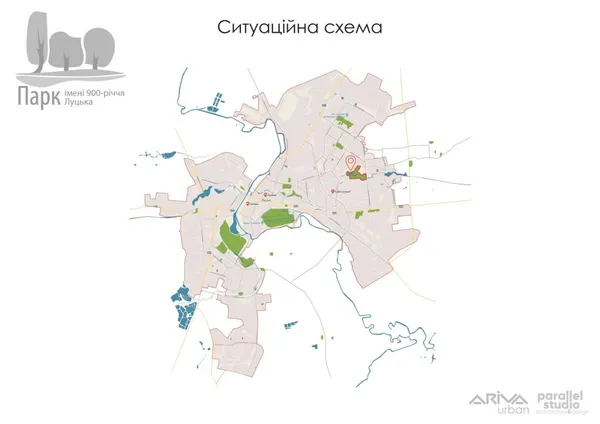 Реконструкція парку 900-річчя Луцька: повна концепція (фото)