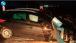 У Колодяжному п'яний водій в'їхав у відбійник (фото)