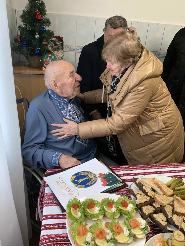 104 роки мудрості: у Любомлі привітали найстарішого волинянина