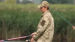 «Не зі зброєю, а з вудками в руках»: на Волині провели чемпіонат з риболовного спорту серед ветеранів (фото)