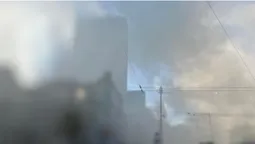 Нічна атака ворожих безпілотників на Київ: є влучання (відео)