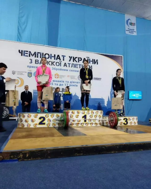 Важкоатлетки з Волині стали чемпіонками України (фото)