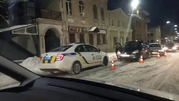 У Луцьку на Данила Галицького сталася подвійна ДТП (відео)
