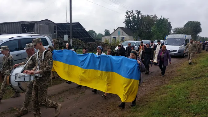 На Волині попрощалися із загиблим бійцем Василем Дуркотом (фото)