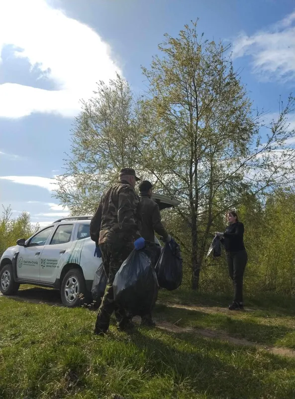 У нацпарку на Волині почистили береги Прип'яті та Стоходу (фото)