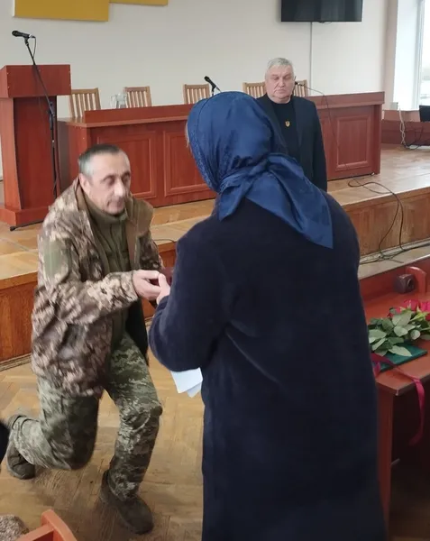 На Волині рідним загиблого воїна Олександра Голодюка вручили орден «За мужність» (фото)