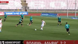 ФК “Волинь”  знову зіграла у нічию (відео)