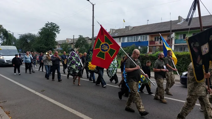 На Волині попрощалися із сержантом Олександром Гулем (фото)