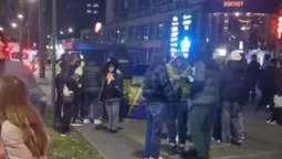 У Луцьку п'яний водій влетів в людей, які стояли на узбіччі (відео)