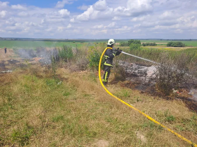 За добу на Волині спалахнули 4 пожежі на відкритих територіях – винних шукають (фото)
