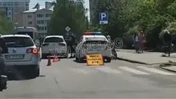 У Луцьку на Чорновола збили 10-річного велосипедиста (відео)