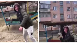 У Ковелі хлопець кидався живим голубом у ширіньку товариша (відео)