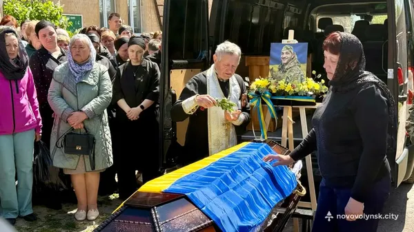 На Волині попрощалися з морпіхом Андрієм Кириченком (фото)