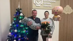 У Нововолинську на Різдво народилося четверо дітей: для батьків облаштували нову фотозону