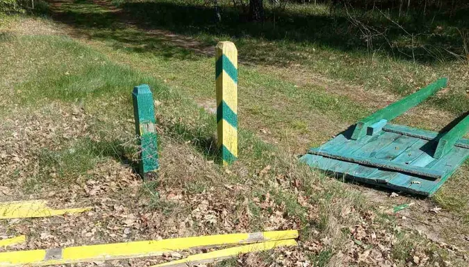 Нацпарком на Волині пронеслися невідомі вандали (фото)