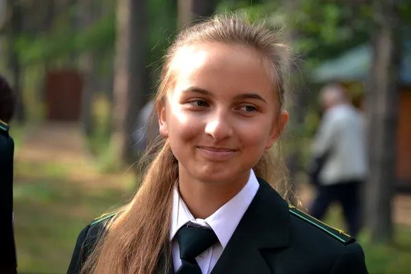 Учениця Маневицького шкільного лісництва