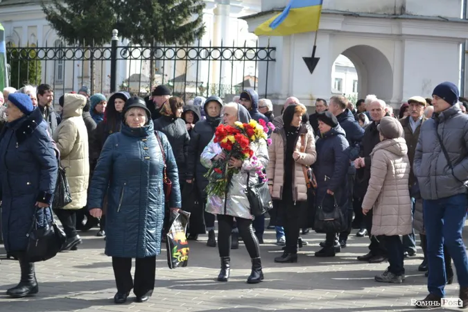 Луцьк прощався із журналістом Юрієм Яцюком (фото)