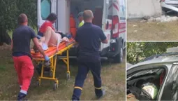 Вирізали з салону: на Ковельщині водійка злетіла вкювет і протаранила будівлю (фото)