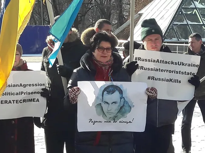 У Ризі закликали звільнити українських політв’язнів із російських тюрем (фото)