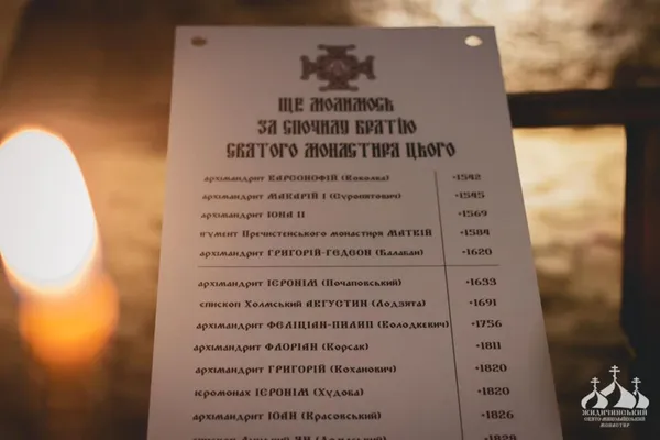 У чоловічому монастирі в Жидичині знайшли давню усипальницю (фото)