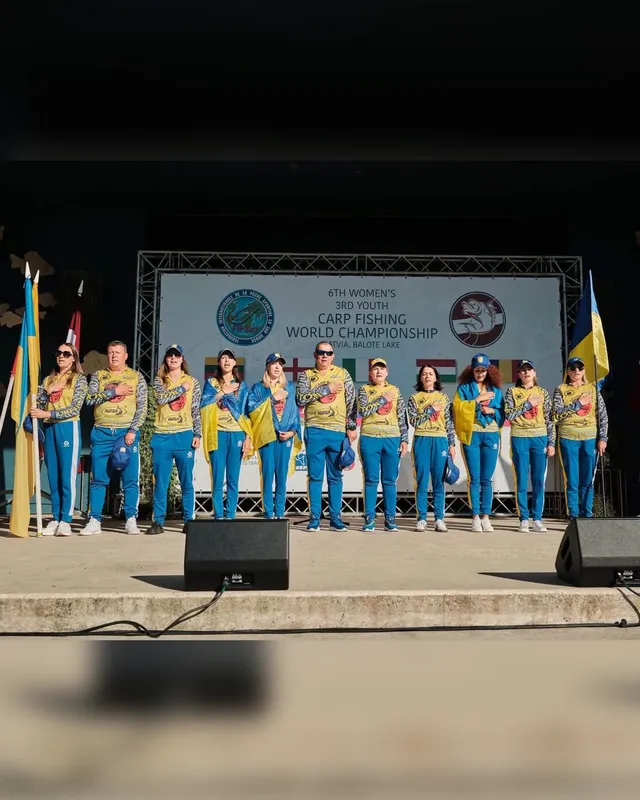 Українки – чемпіонки світу з коропової ловлі (фото)