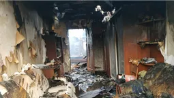 Показали, що залишилося від гуртожитку після масштабної пожежі в Рожищі (фото)