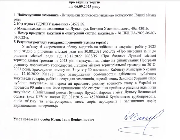 У  Луцьку хочуть відремонтувати вулицю на ЛПЗ за 50 мільйонів