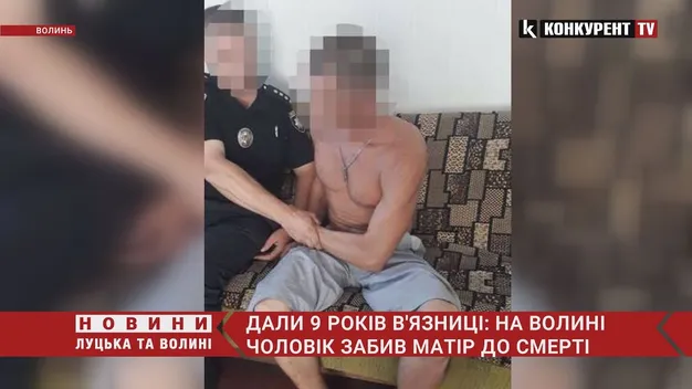 «Відсидів» за смерть батька, а потім убив матір: волинянину дали 9 років тюрми (відео)