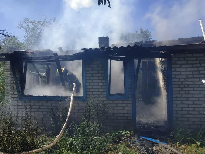 На Волині згорів будинок